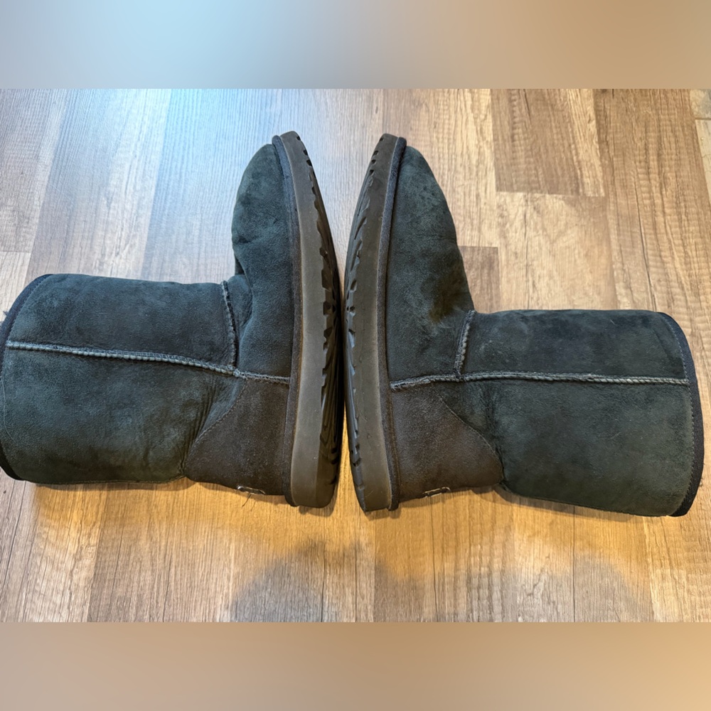 UGG Black Suede Boots Size women’s 9 Uggs - Picture 7 of 7